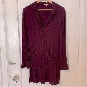 Aritzia - Wilfred shirt dress/over shirt